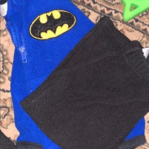 Fleece matching Batman set